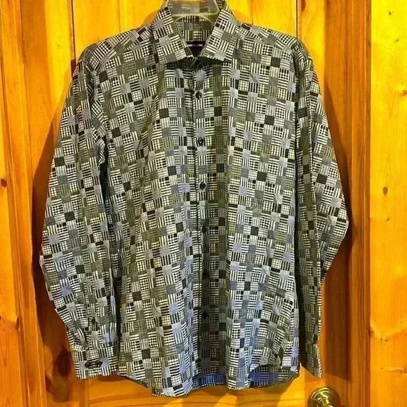 Jared Lang Men’s Dress Shirt - Picture 1 of 13